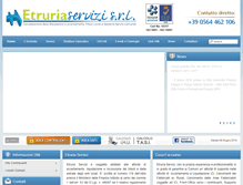 Tablet Screenshot of etruriaservizi.com